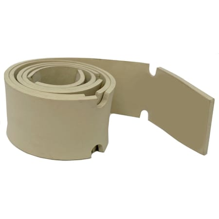 Gofer Parts Replacement Squeegee Front - 1/8 Tan - For Nilfisk/Advance 30717L1 GSQ1034BT